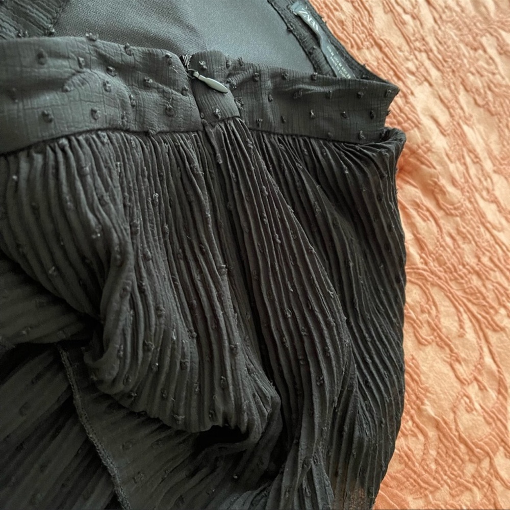 Zara black midi skirt - Picture 5 of 6